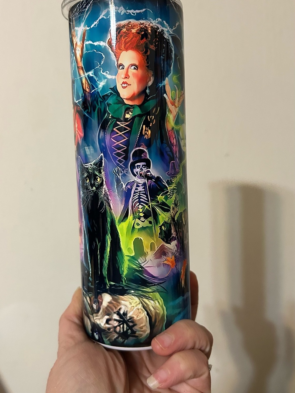 Hocus Pocus Inspired Decorative Art Tumbler – Multi‑Color